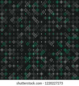 Beautiful geometric pattern design 
