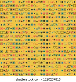 Beautiful geometric pattern design 