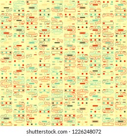 Beautiful geometric pattern design 