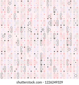 Beautiful geometric pattern design 