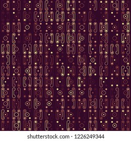 Beautiful geometric pattern design 