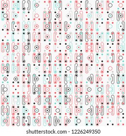 Beautiful geometric pattern design 