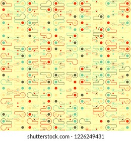 Beautiful geometric pattern design 