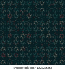 Beautiful geometric pattern design 