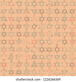 Beautiful geometric pattern design 