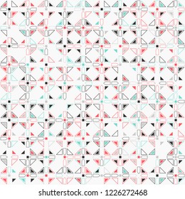 Beautiful geometric pattern design 