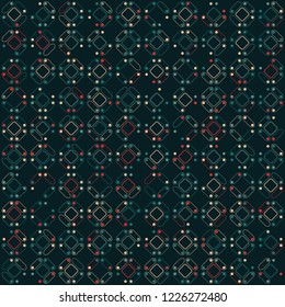 Beautiful geometric pattern design 