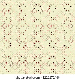 Beautiful geometric pattern design 