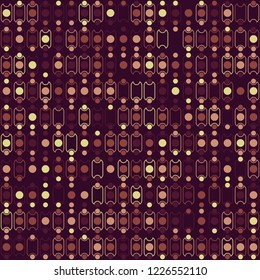 Beautiful geometric pattern design 