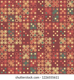 Beautiful geometric pattern design 