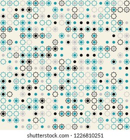 Beautiful geometric pattern design 