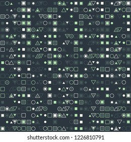 Beautiful geometric pattern design 