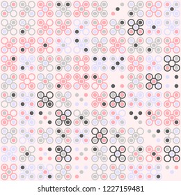 Beautiful geometric pattern design 