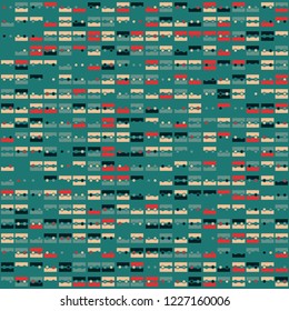Beautiful geometric pattern design 