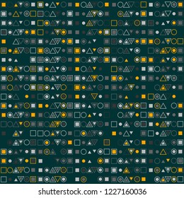 Beautiful geometric pattern design 