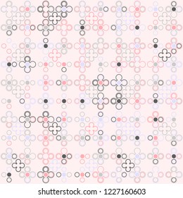 Schönes geometrisches Musterdesign 