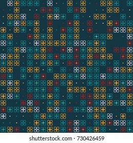 Beautiful geometric pattern design 