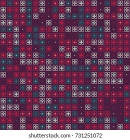 Beautiful geometric pattern design 