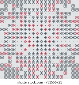 Beautiful geometric pattern design 