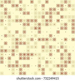 Beautiful geometric pattern design 