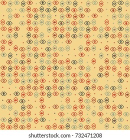 Beautiful geometric pattern design 