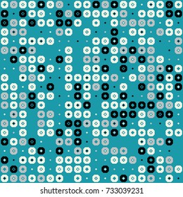 Beautiful geometric pattern design 