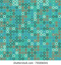 Beautiful geometric pattern design 