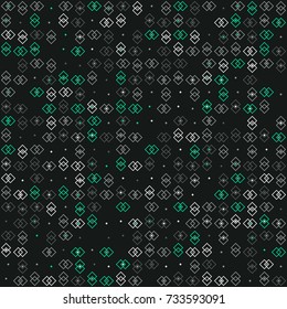 Beautiful geometric pattern design 