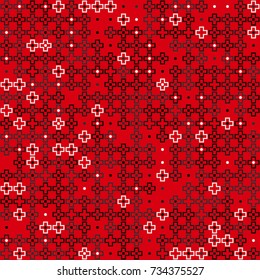 Beautiful geometric pattern design 