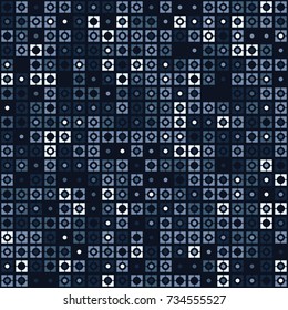 Beautiful geometric pattern design 