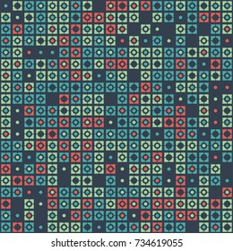 Beautiful geometric pattern design 