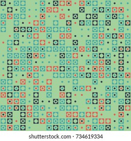 Beautiful geometric pattern design 