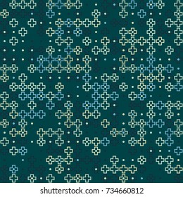 Beautiful geometric pattern design 