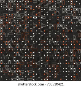Beautiful geometric pattern design 