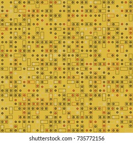 Beautiful geometric pattern design 