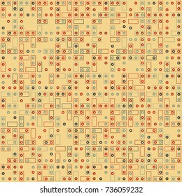 Beautiful geometric pattern design 