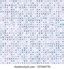 Beautiful geometric pattern design 