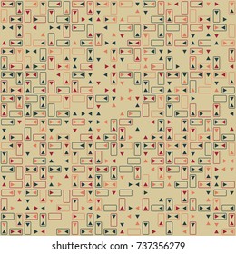 Beautiful geometric pattern design 