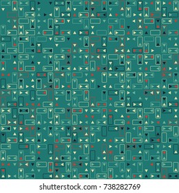 Beautiful geometric pattern design 