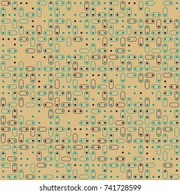 Beautiful geometric pattern design 