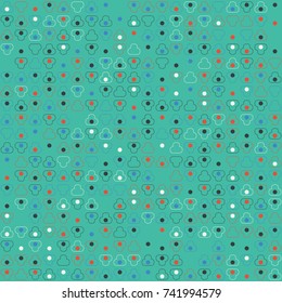 Beautiful geometric pattern design 