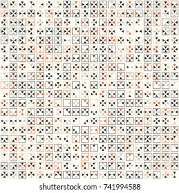 Beautiful geometric pattern design 
