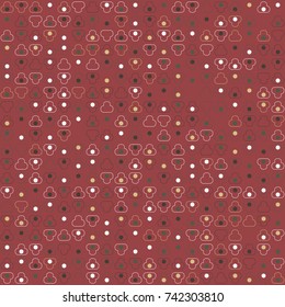 Beautiful geometric pattern design 