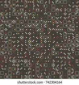 Beautiful geometric pattern design 