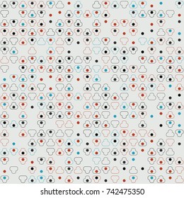 Beautiful geometric pattern design 