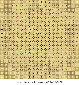 Beautiful geometric pattern design 