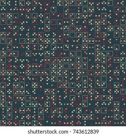 Beautiful geometric pattern design 
