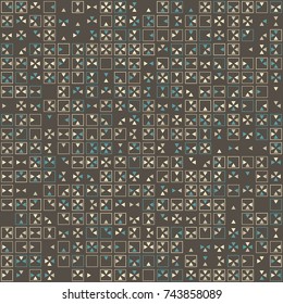 Beautiful geometric pattern design 