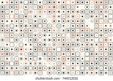 Beautiful geometric pattern design 