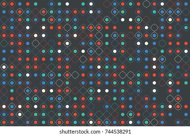 Beautiful geometric pattern design 